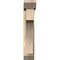 Ekena Millwork Westlake Slat Rough Sawn Bracket w/ Offset Brace, Douglas Fir, 6"W x 24"D x 32"H BKT0604X24X32WTL06RDF - alternate 3